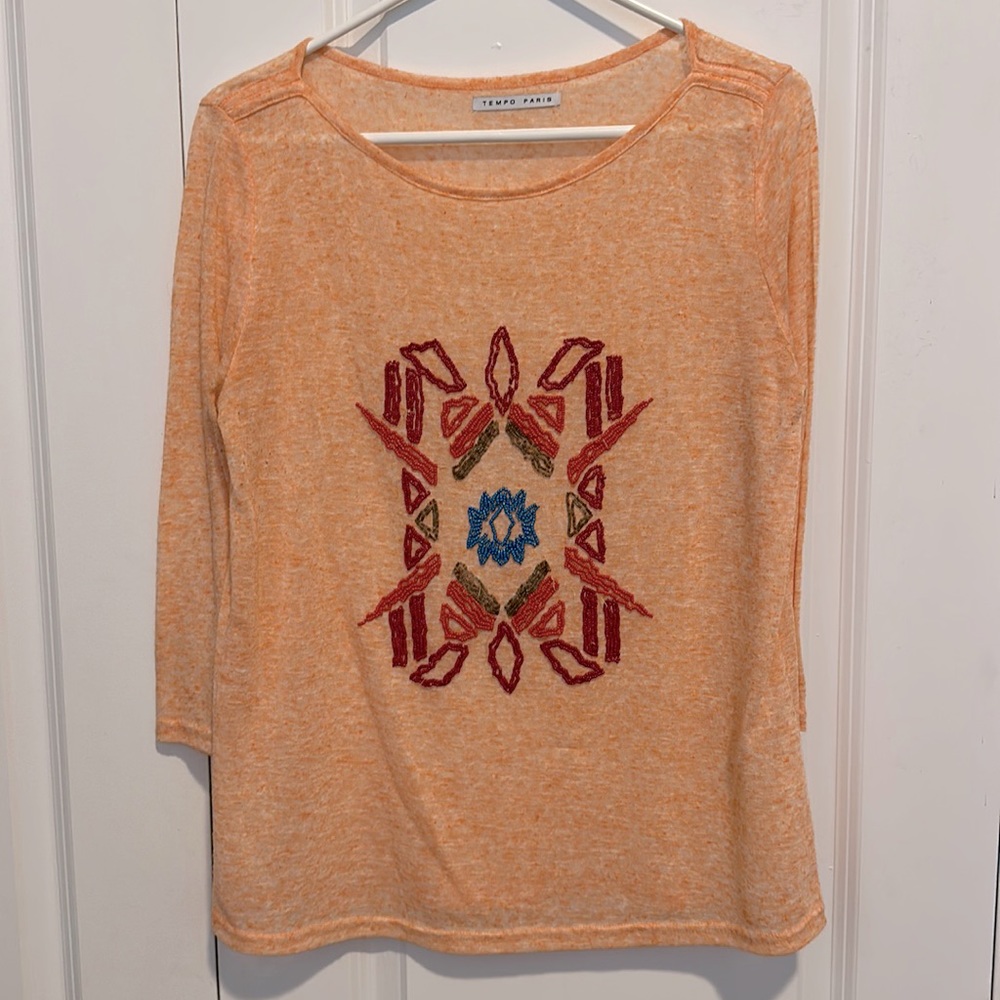 Tempo Paris Beaded top